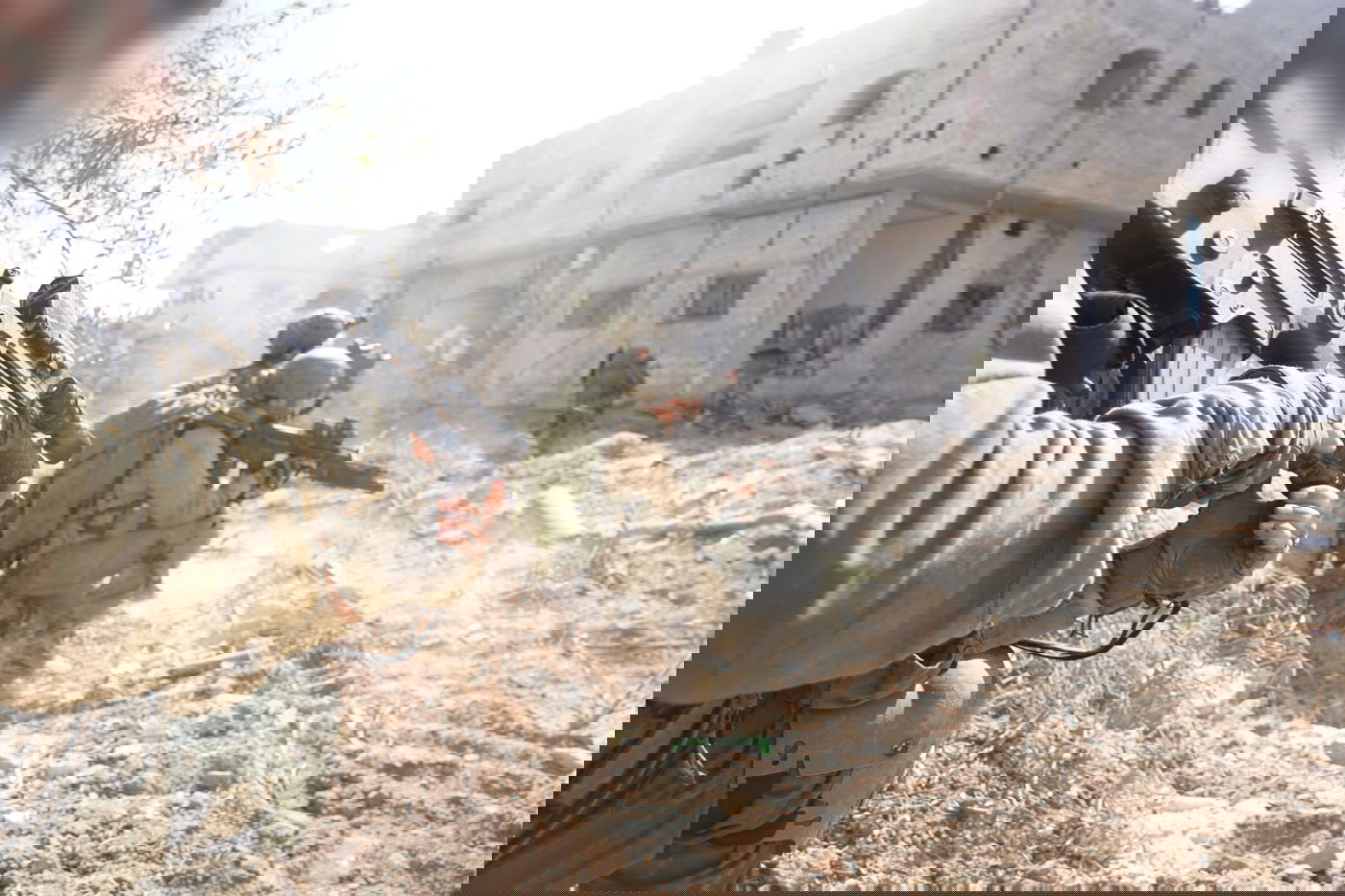 פעילות הכוחות ברצועה