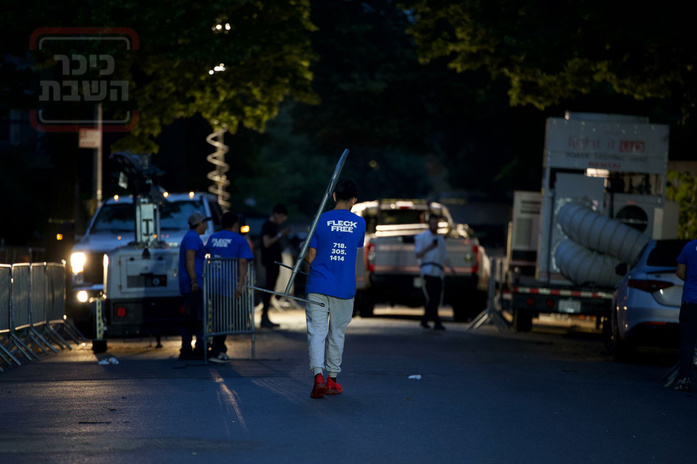 מסע הלוויית האדמו"ר מקאסוב זצ"ל