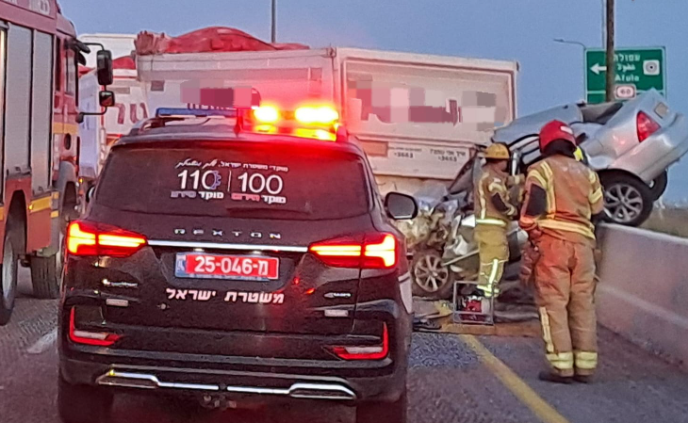 זירת התאונה