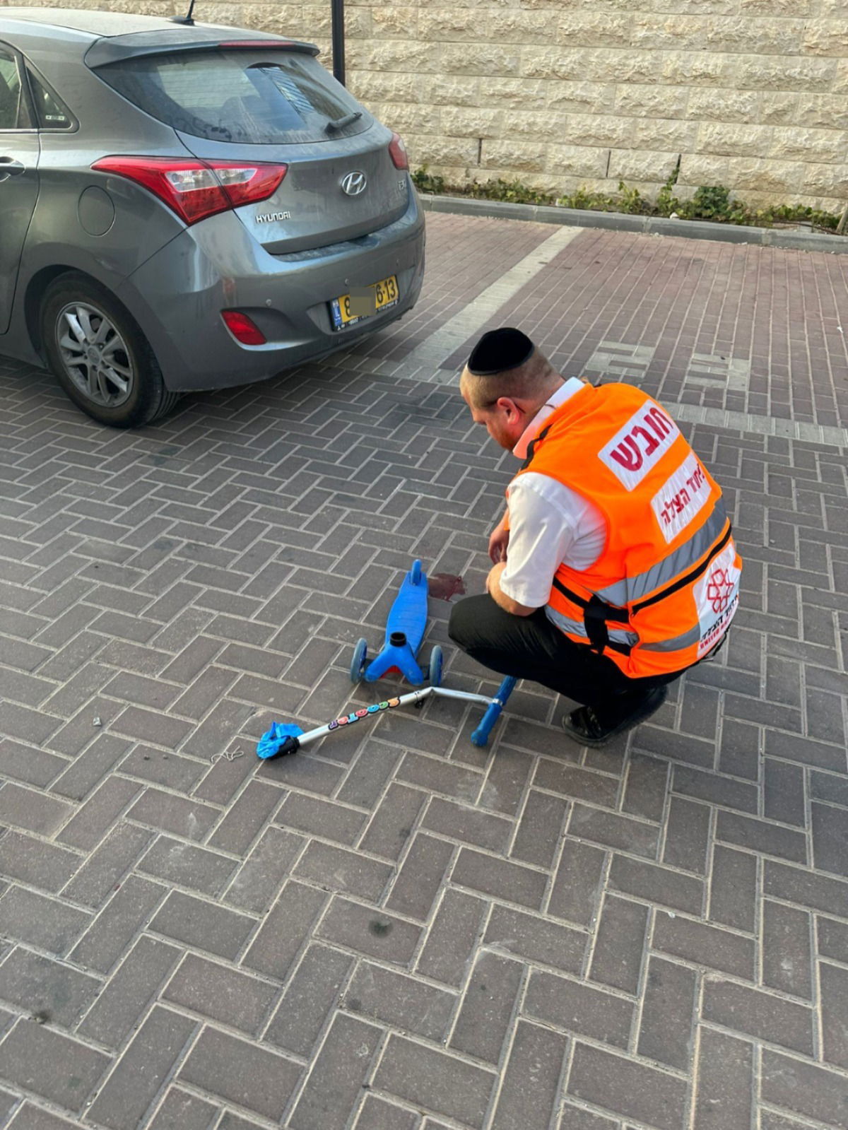 זירת התאונה