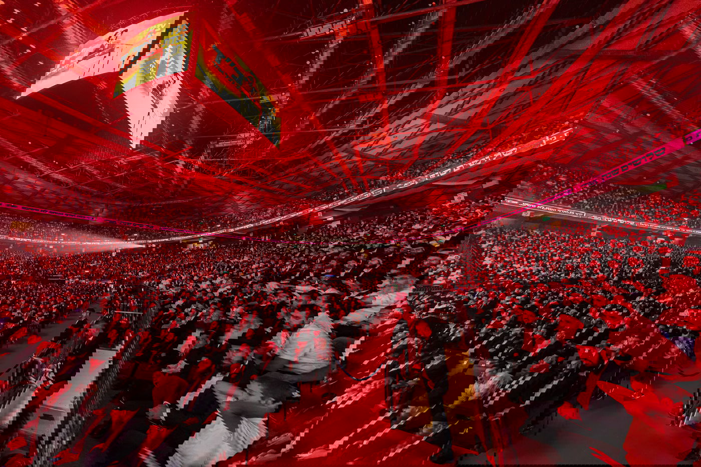 רבבת חסידי חב"ד התכנסו להתוועדות סוחפת ומרוממת