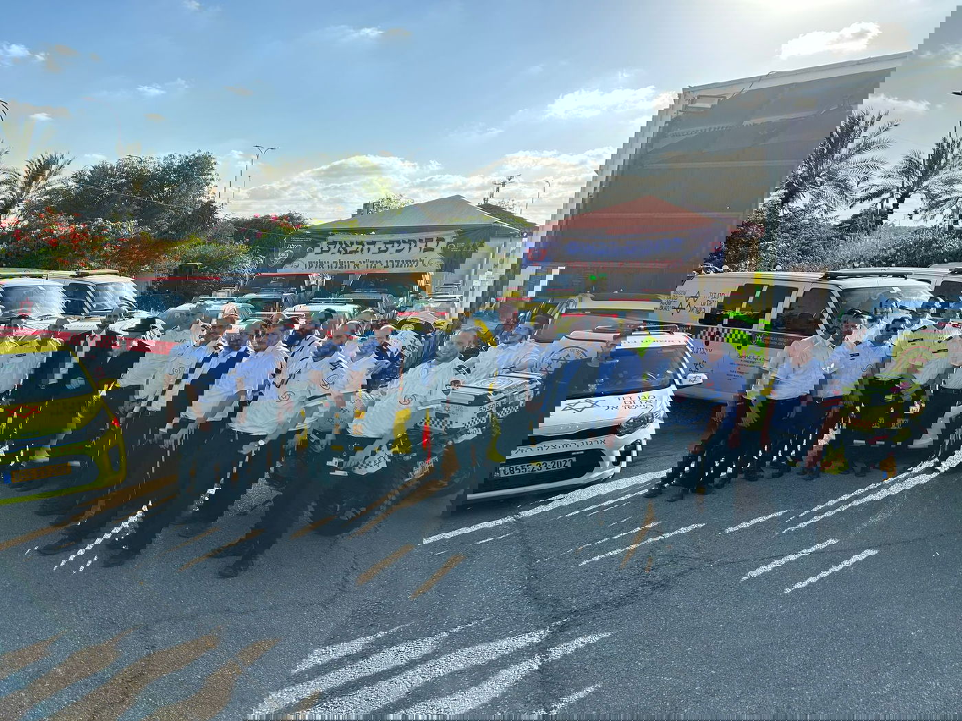 אירוע של מדא הצלה אלעד בהשתתפות ראש העיר