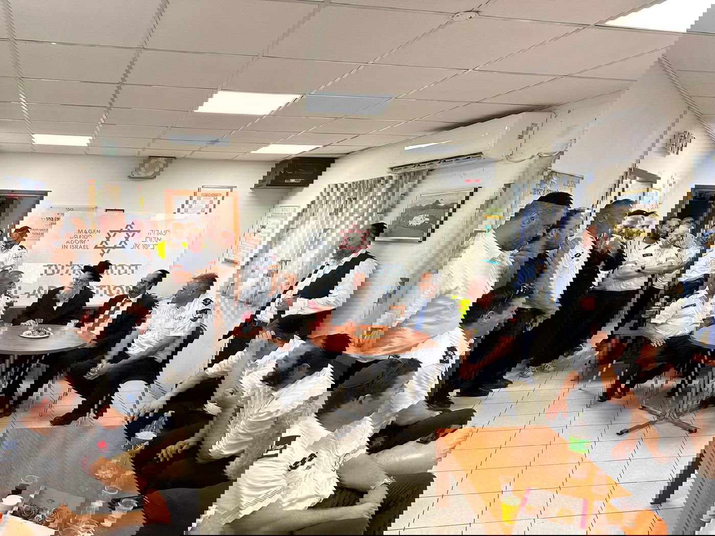 אירוע של מדא הצלה אלעד בהשתתפות ראש העיר