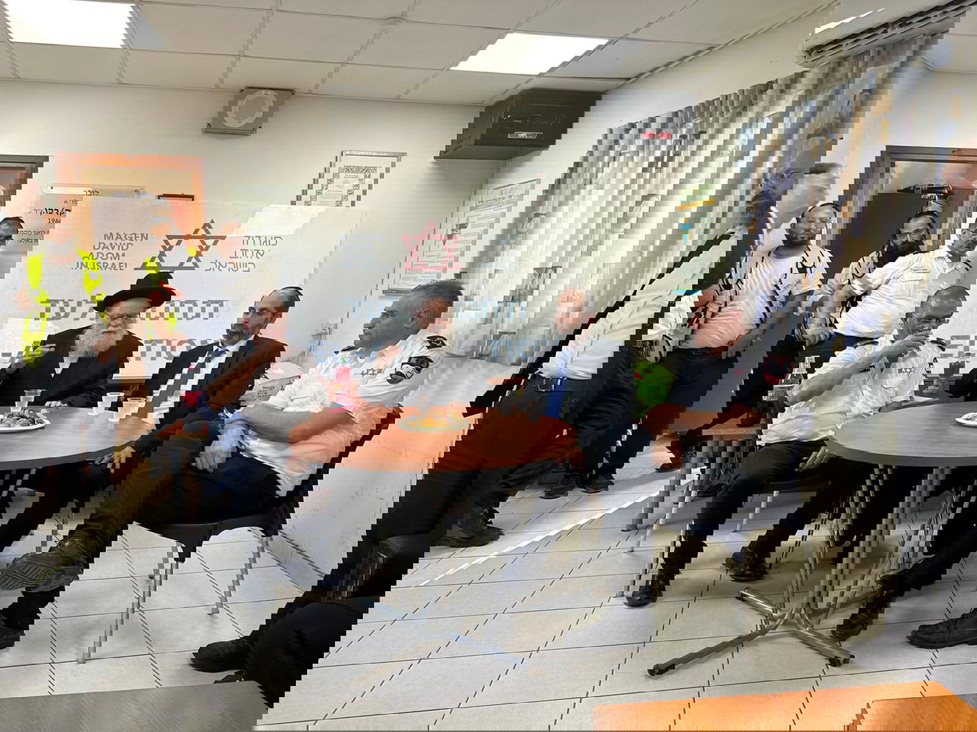 אירוע של מדא הצלה אלעד בהשתתפות ראש העיר