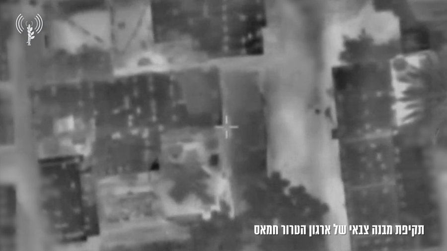 תיעוד מתקיפות צה"ל ברצועת עזה