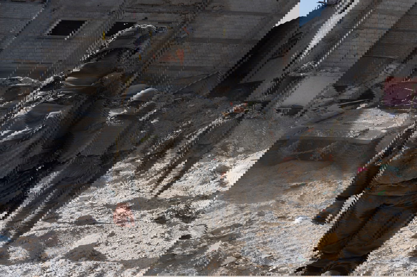 תיעוד מתקיפות צה"ל ברצועת עזה