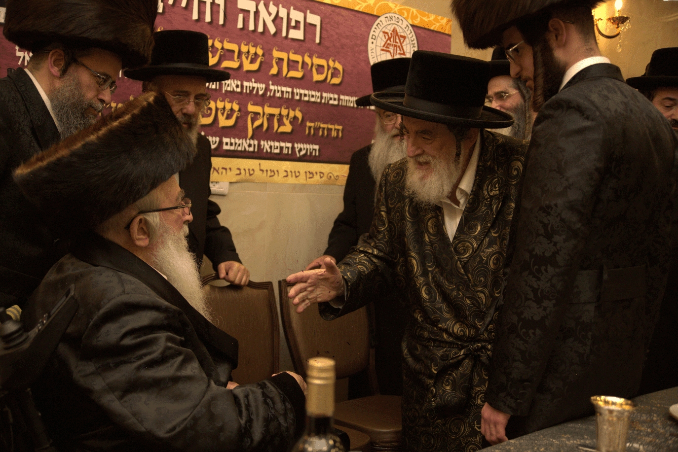 שבע ברכות לבן העסקן הרפואי הרב יצחק שטרן