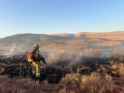 השריפות היום מירי חיזבאללה בצפון