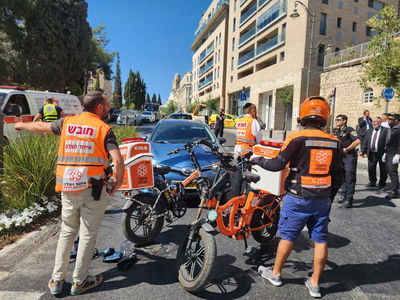 זירת התאונה