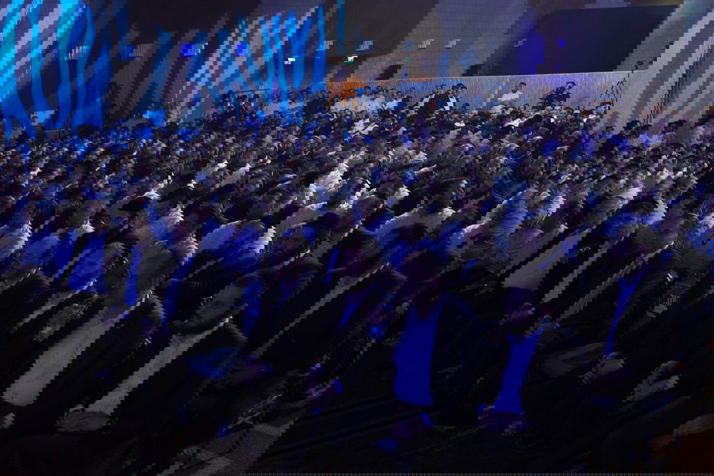 מעמד הוקרה והצדעה מרומם נערך למאות בני השירות האזרחי