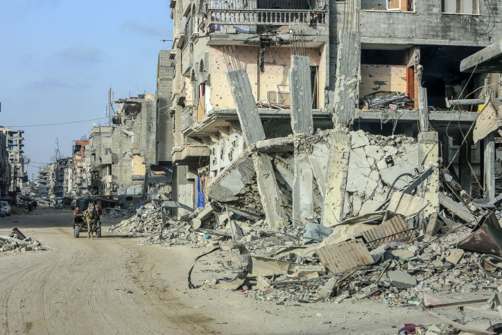 החורבות בעזה