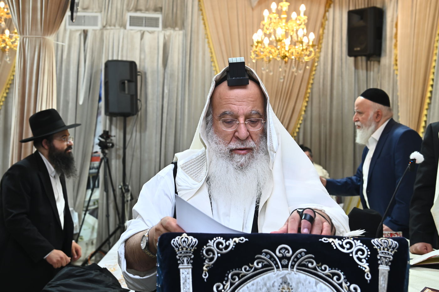 עצרת מספד והתעוררות על הגר"ש שמואלי 