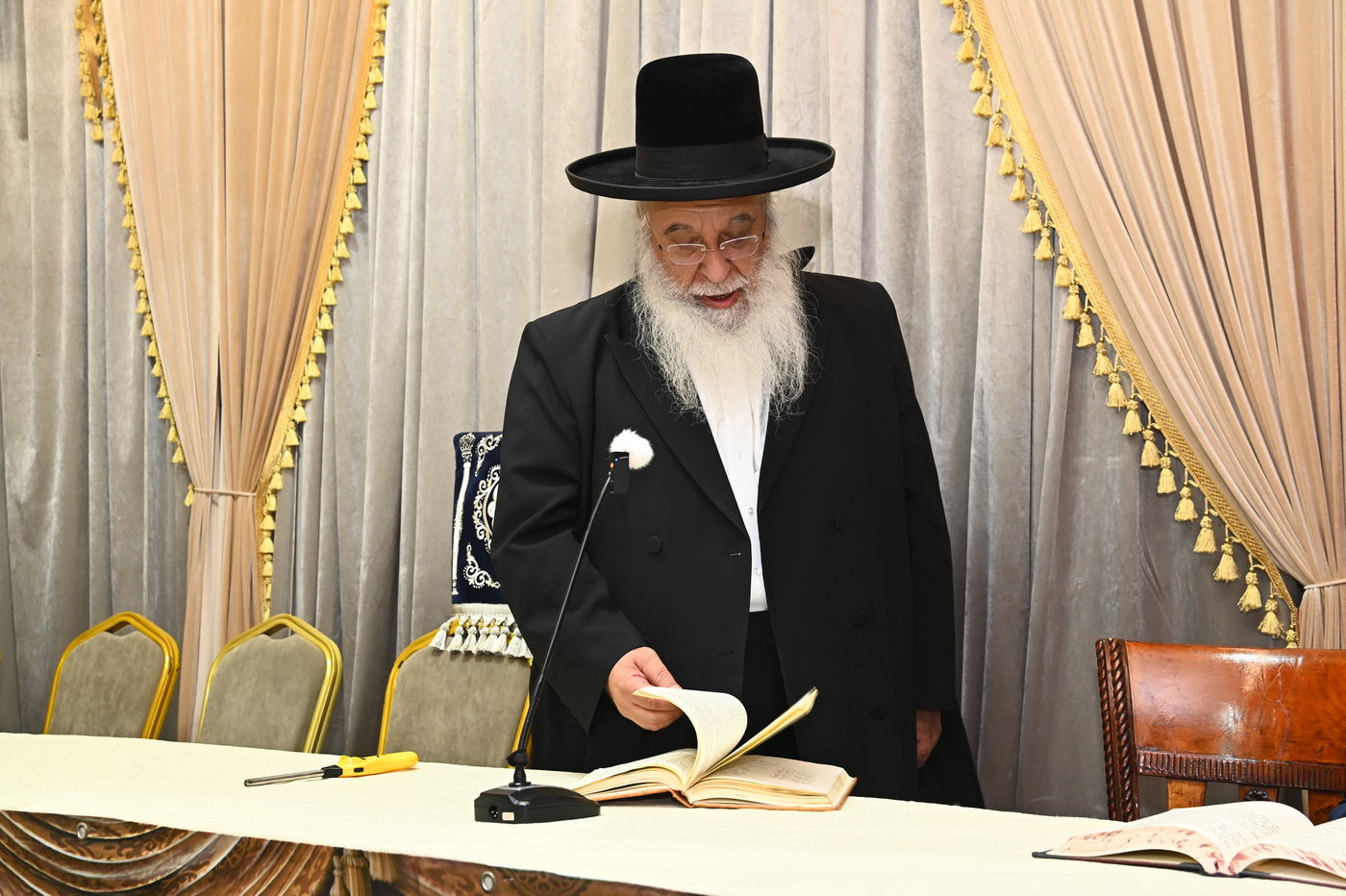 עצרת מספד והתעוררות על הגר"ש שמואלי 