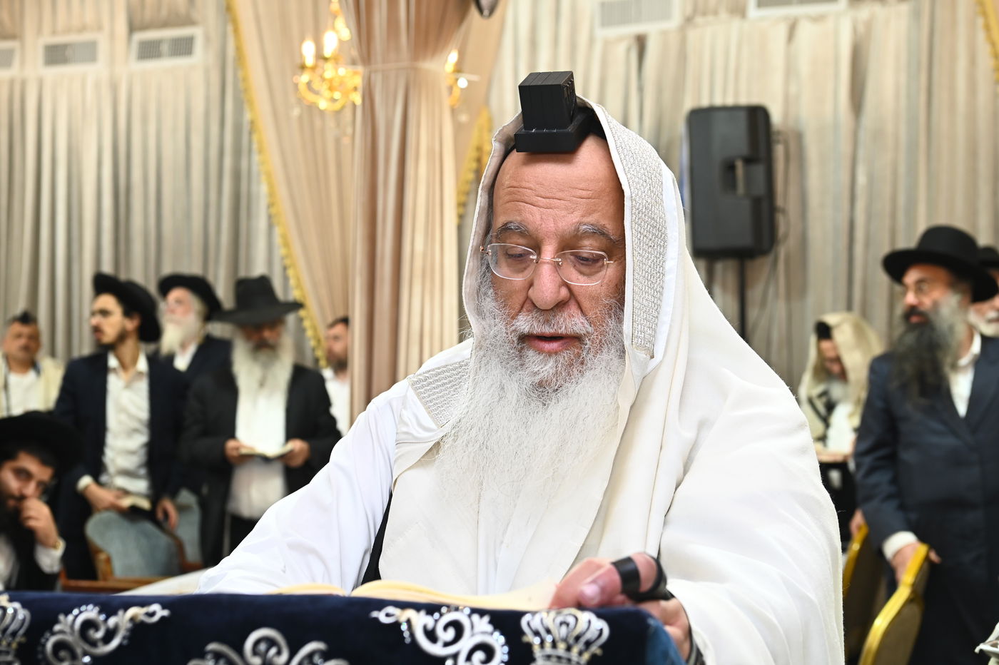 עצרת מספד והתעוררות על הגר"ש שמואלי 