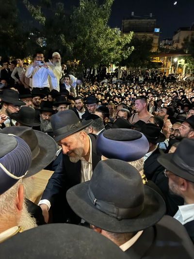 אריה דרעי, הגר"י יוסף והגרש"מ עמאר בהלוויית הגר"י דרעי