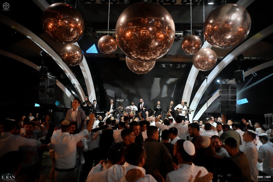 החופה בחתונת בתו של חיים ישראל