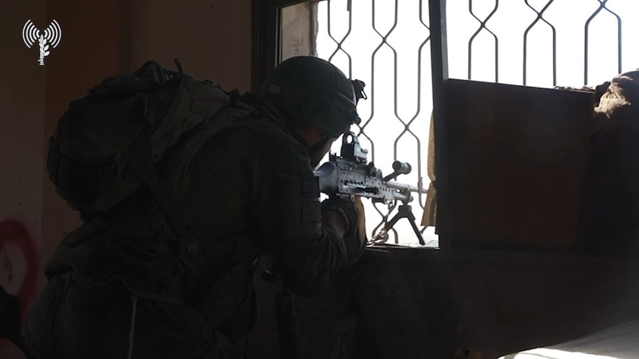 תיעוד מפעילות כוחות צה"ל ברצועת עזה