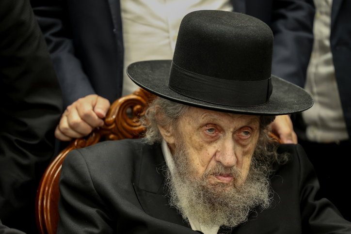 ראש הישיבה הגר"ד לנדו