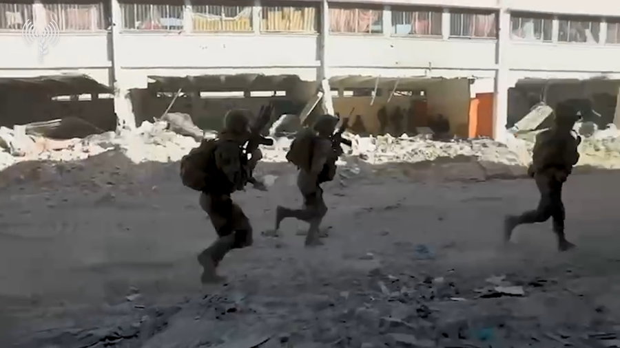 תיעוד מפעילות כוחות אוגדה 98 בשג'אעיה