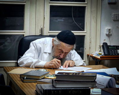 הגר"ד לנדו בכתיבת המכתב