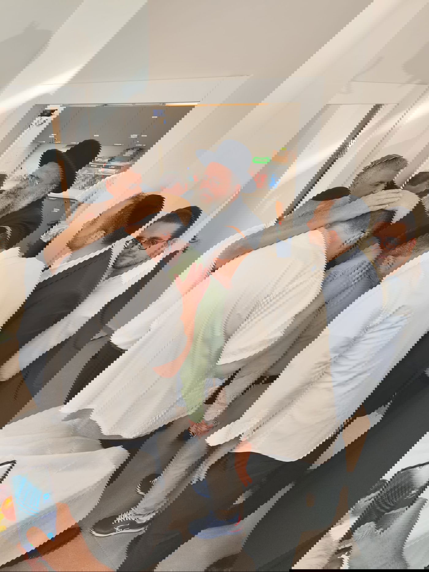 מעמד קביעת מזוזה במרכז החדש של לאומית בנתיבות