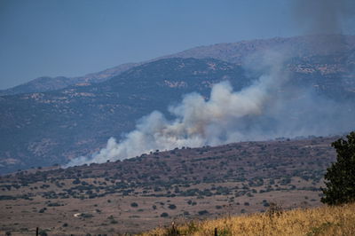 רמת הגולן, אתמול