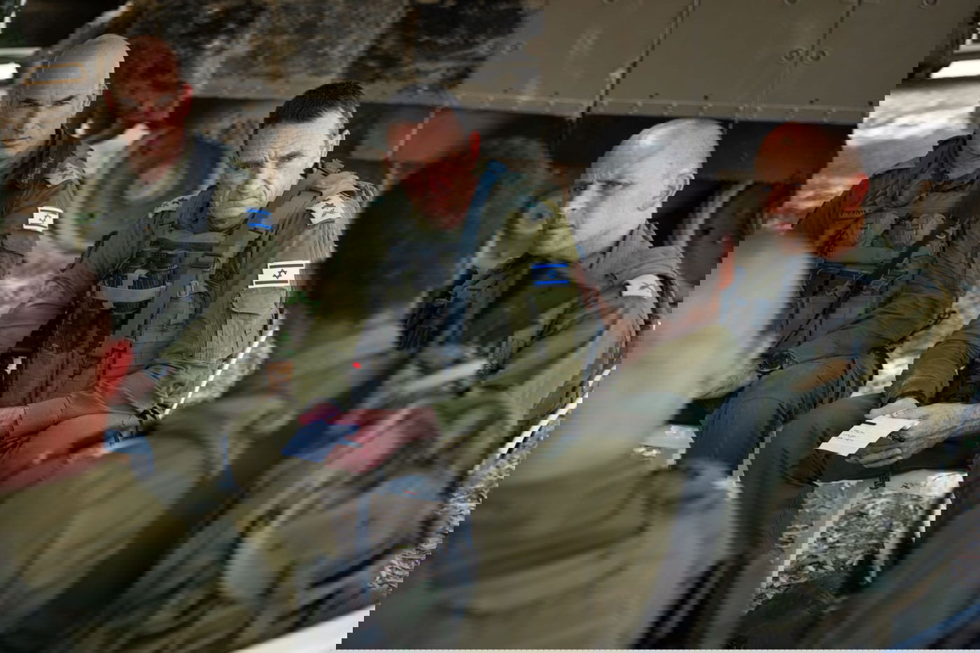 סיור הרמטכ"ל רא"ל הרצי הלוי בגבול הצפון