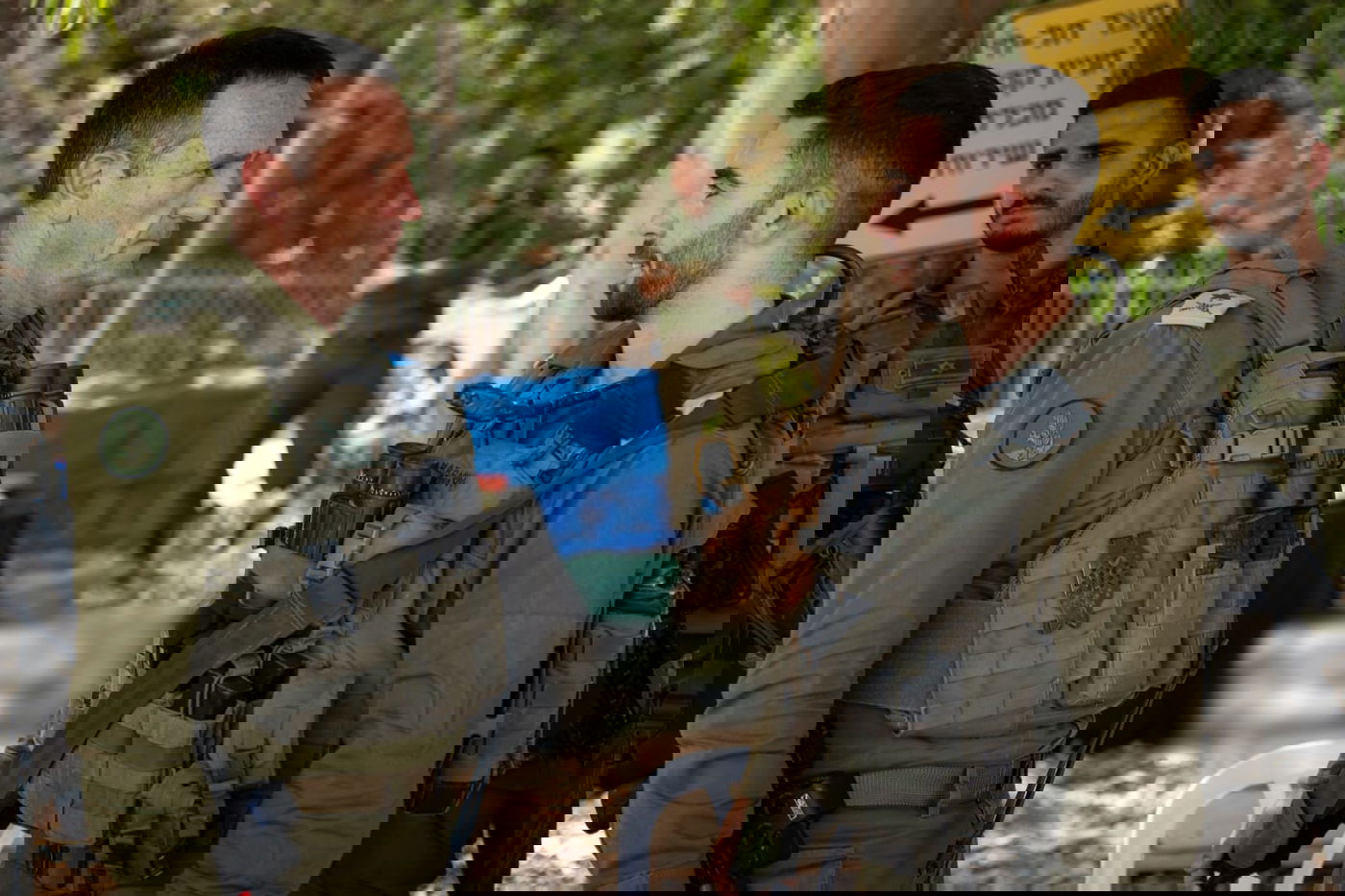 סיור הרמטכ"ל רא"ל הרצי הלוי בגבול הצפון