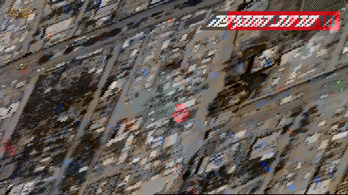 המתחם בו הותקפו בכירי חמאס