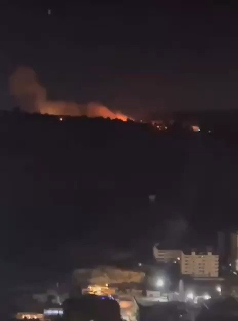 זירת הפיצוץ בסוריה לאחר התקיפה