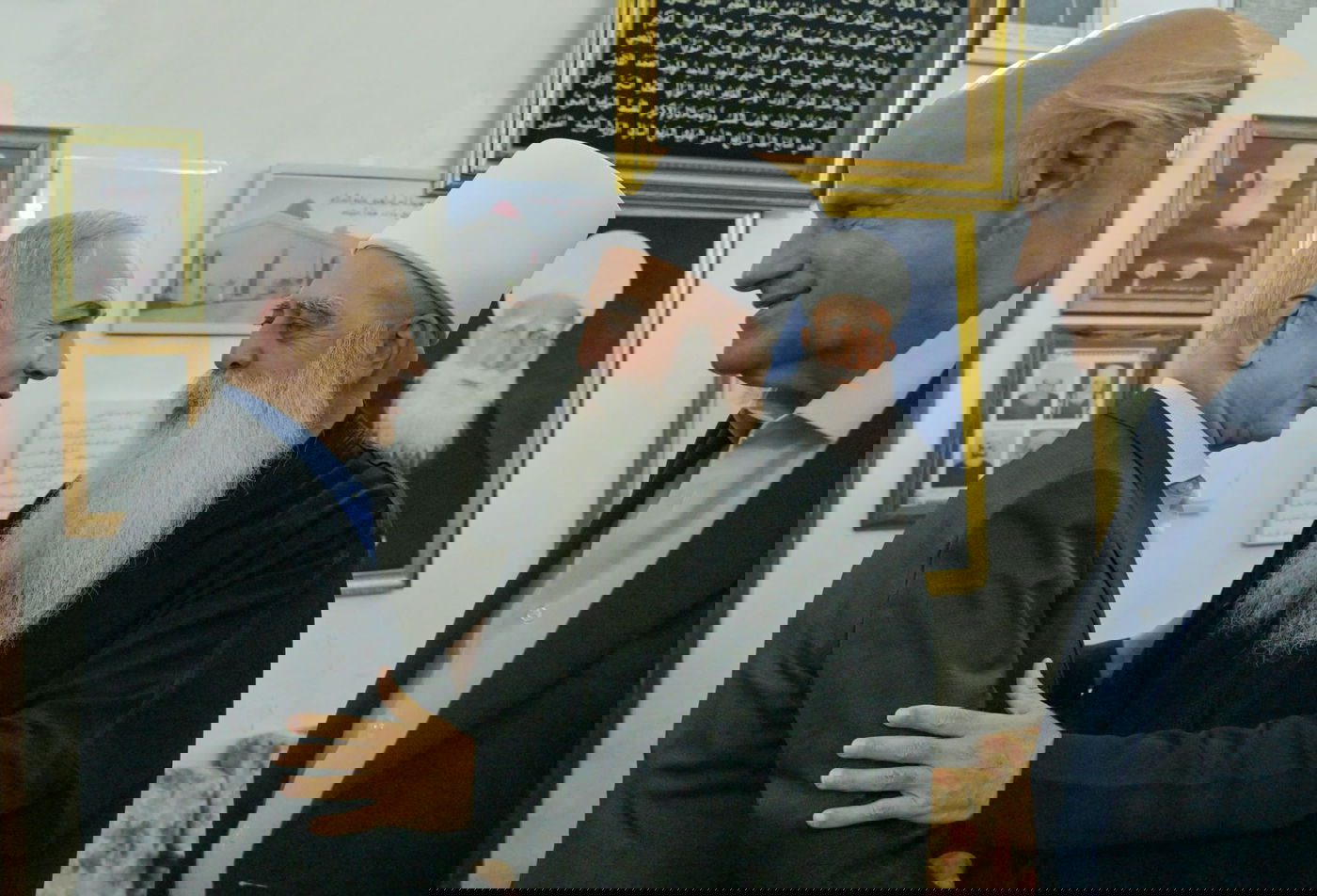 נתניהו והשייח' מוואפק טריף