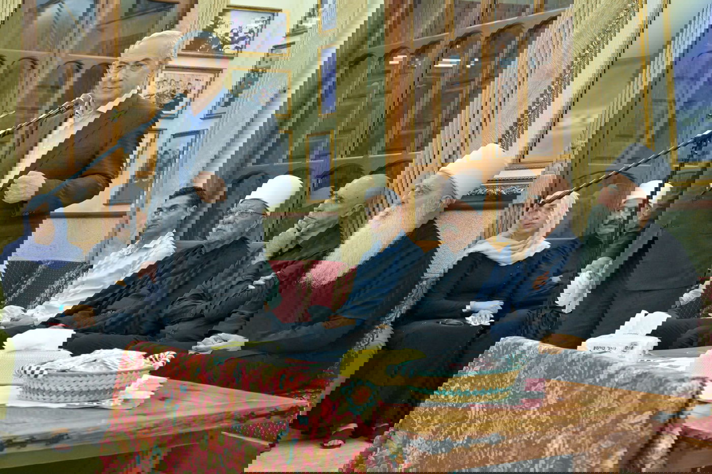 נתניהו בניחום משפחות החללים הדרוזים