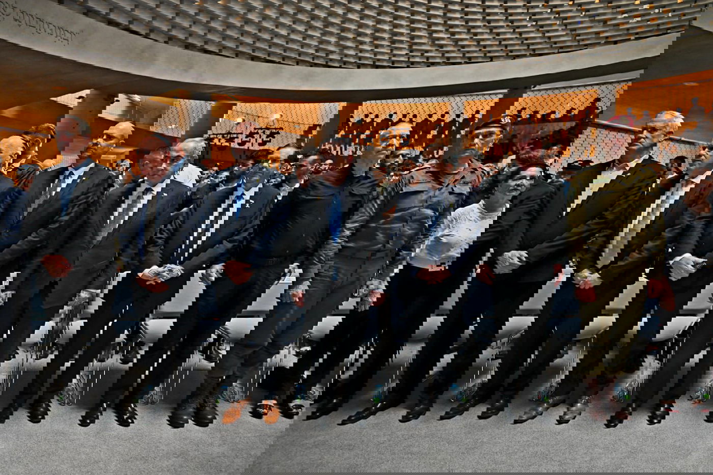 נתניהו הבטיח ניצחון מוחלט, להחזיר חטופים ולטפל בחמאס; בקהל נשמעה מחאה