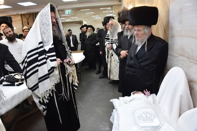 שמחת הברית בחצה"ק ביטשקוב - שאץ דרוהוביטש 