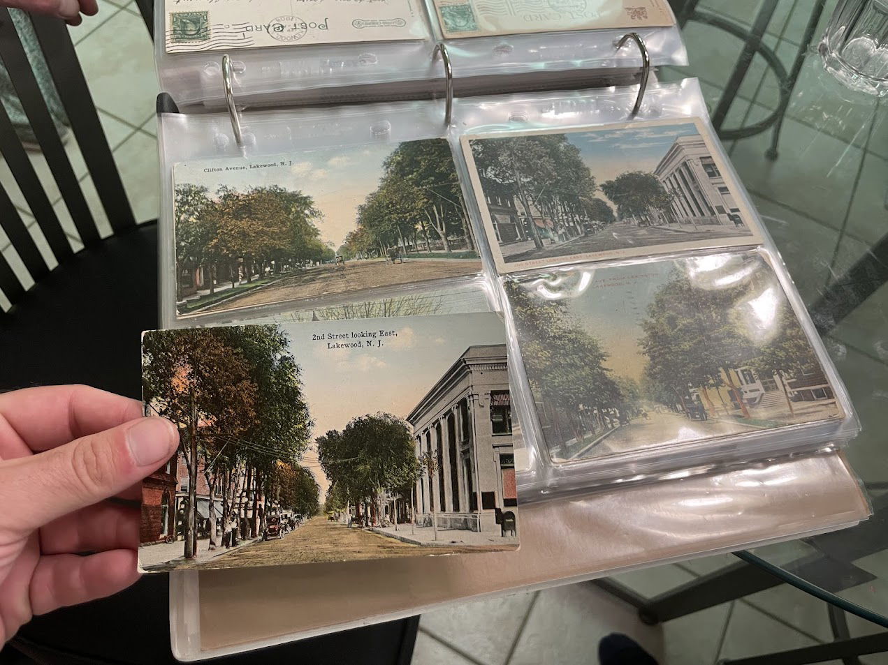 גלויות של ליקווד מלפני 150 שנה