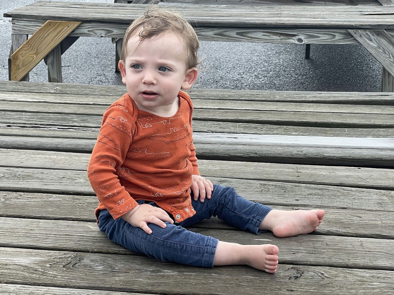 הנחנו אותו רגע על אחד הדוכנים והיספאני אחד שאל אם הוא למכירה