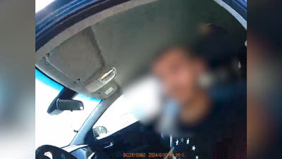 גנב הרכב נתפס דקות לפני שעבר לשטחי הרשות • תיעוד