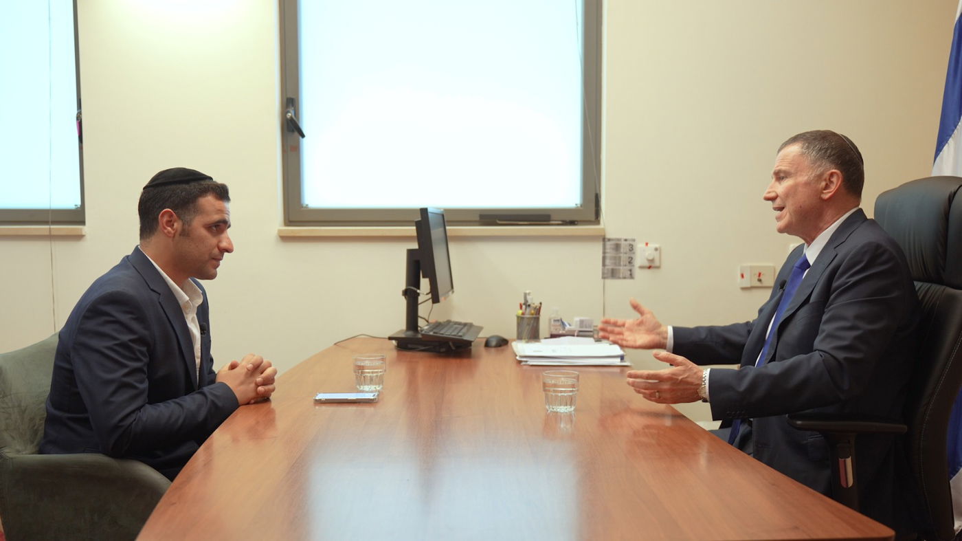 ח"כ יואל יולי אדלשטיין בריאיון לישי כהן