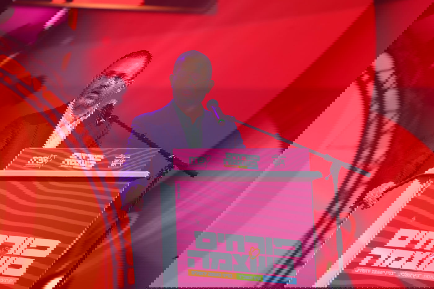 משה שטיין- מנכ"ל פרח ביום גיבוש ארצי "פורחים בעוצמה" ואירוע הוקרה ענק שהתקיים בבנייני האומה