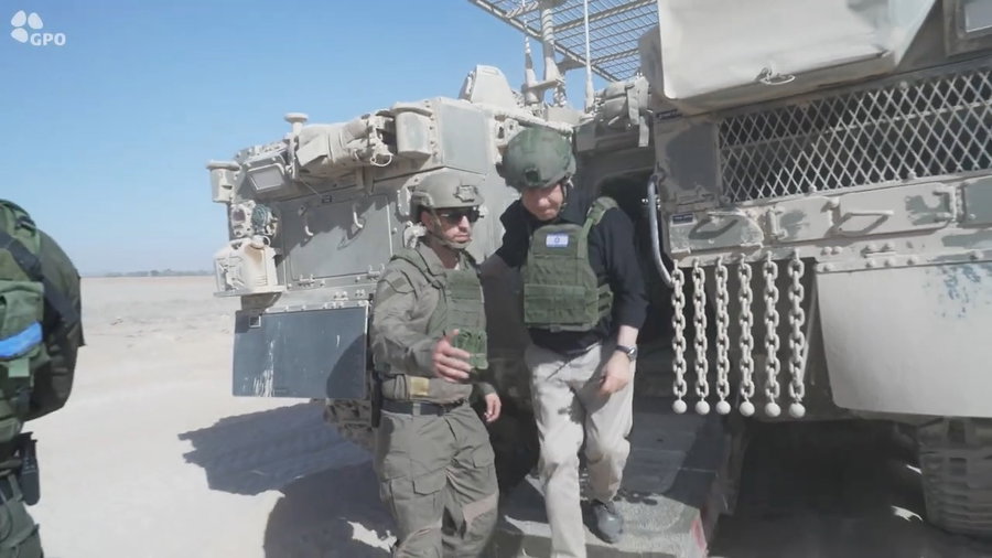 נתניהו בעזה