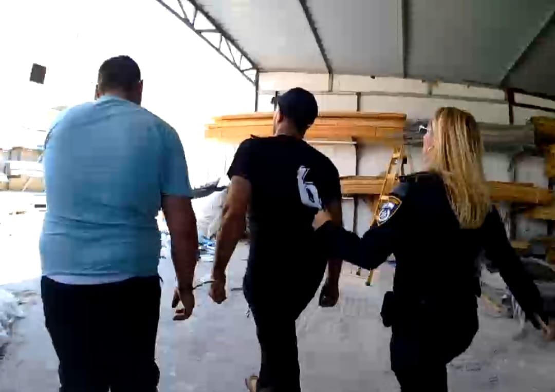 השב"חים נעצרו אחרי מרדף; צו סגירה הוצא לעסק בו עבדו