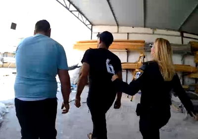 השב"חים נעצרו אחרי מרדף; צו סגירה הוצא לעסק בו עבדו