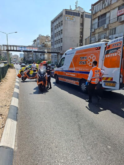 זירת התאונה