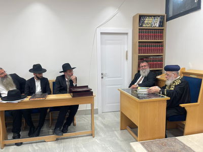 הגר"י יוסף במדרשיית 'ורעה אמונה'