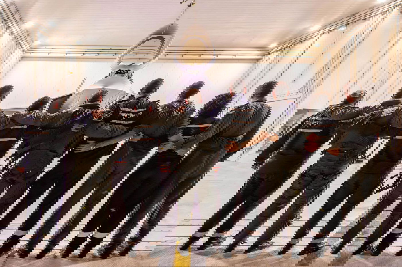 טייסי חיל האוויר שהשתתפו בתקיפה