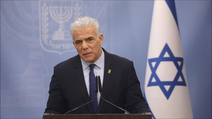 הנאום של לפיד ושאלות כלי התקשורת | צפו