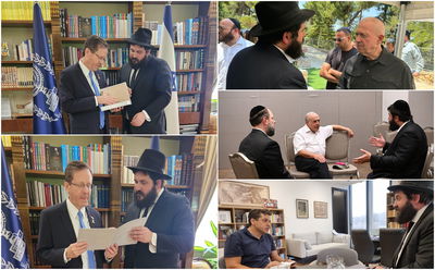 הרב מנחם מנדל קוטלרסקי בפגישותיו למען הסטודנטים היהודים בעולם