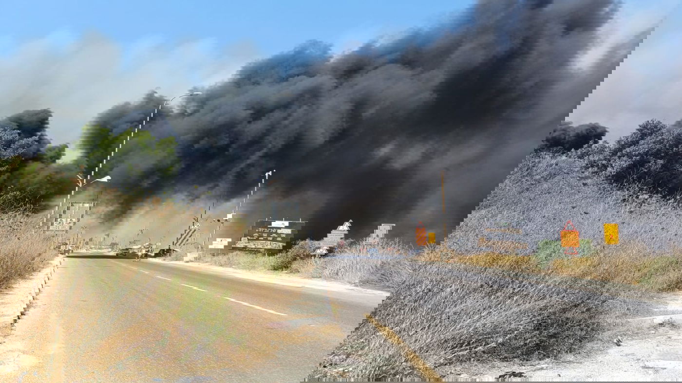 השריפה בשומרון סמוך להר ברכה וגבעת רונן