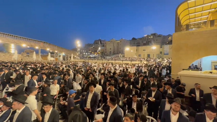 שבעה עשר בתמוז תשפ"ד בכותל המערבי