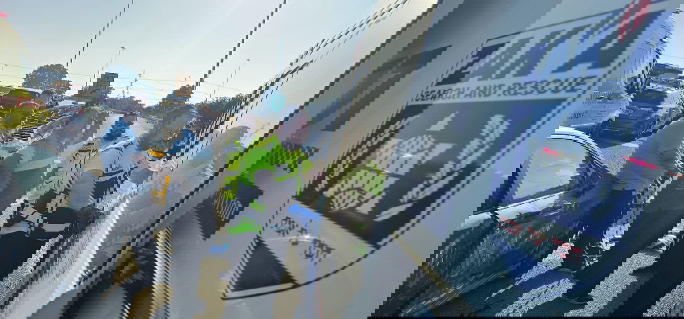 זירת התאונה